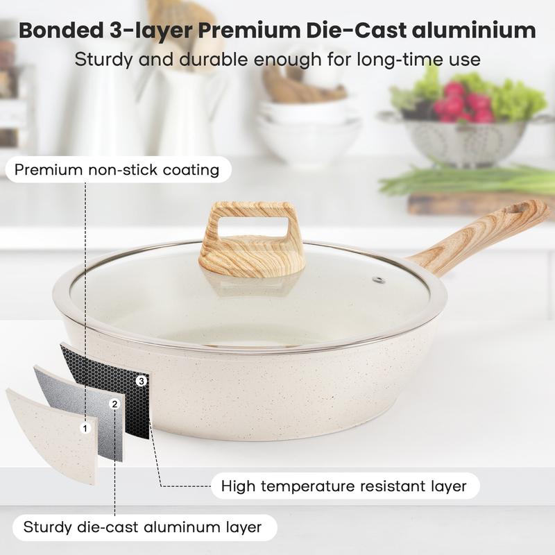 SODAY 12pcs Pots and Pans Set - soday